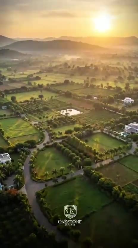Farmland on the outskirts of Bangalore
